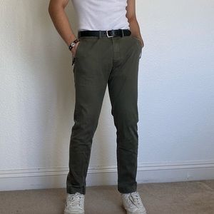 Olive Green Pants